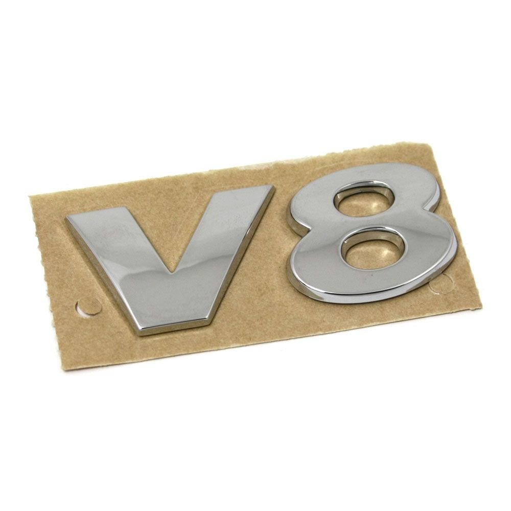 Volkswagen Original V8 Schriftzug Heckklappe Emblem Logo Chrom für VW Touareg (7P) 2011-2018 mit 8-Zylinder Motoren Volkswagen Original V8 Schriftzug Heckklappe Emblem Logo Chrom für VW Touareg (7P) 2011-2018 mit 8-Zylinder Motoren von Volkswagen