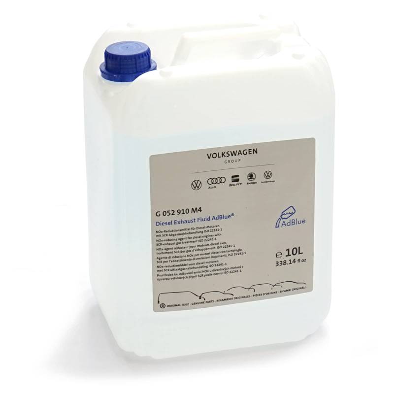 Volkswagen G052910M4 Harnstoff AdBlue® Diesel Exhaust Fluid 10L Nachfüllkanister von Volkswagen