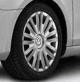 15 Zoll Radkappen Satz (VW Golf 5 6 Plus Touran) 4-teilig von Volkswagen