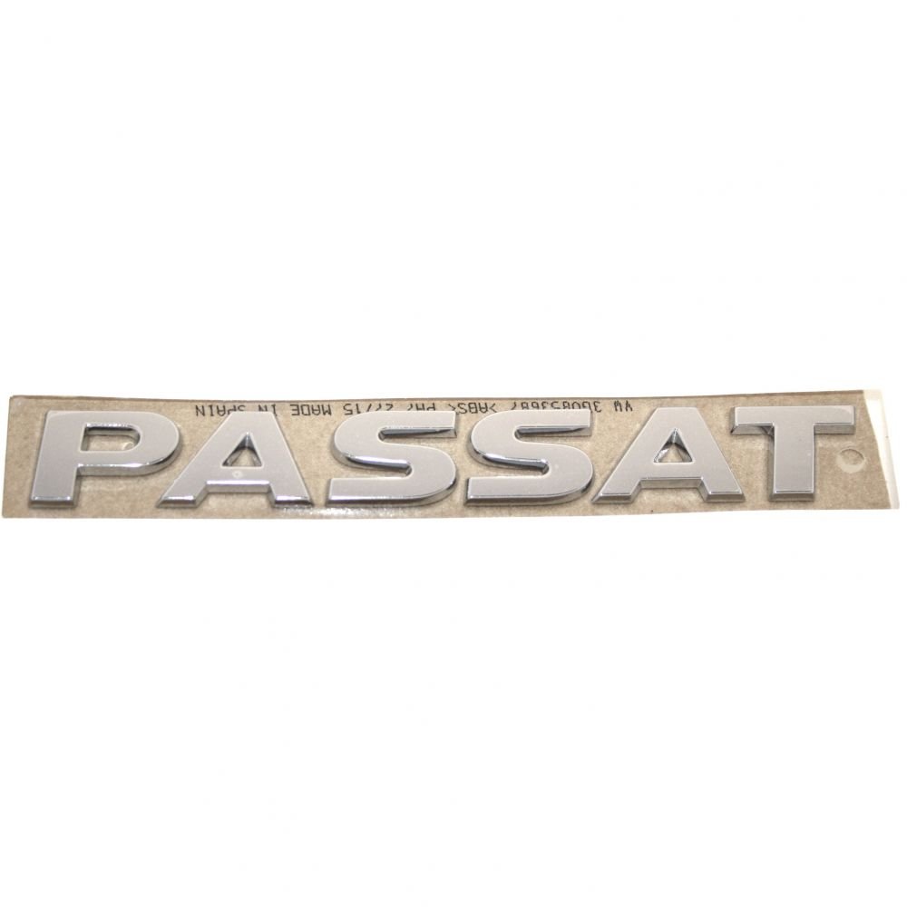 PASSAT Schriftzug B8 3G, Chrom, zum Aufkleben, VW Original PASSAT Schriftzug B8 3G, Chrom, zum Aufkleben, VW Original von Volkswagen