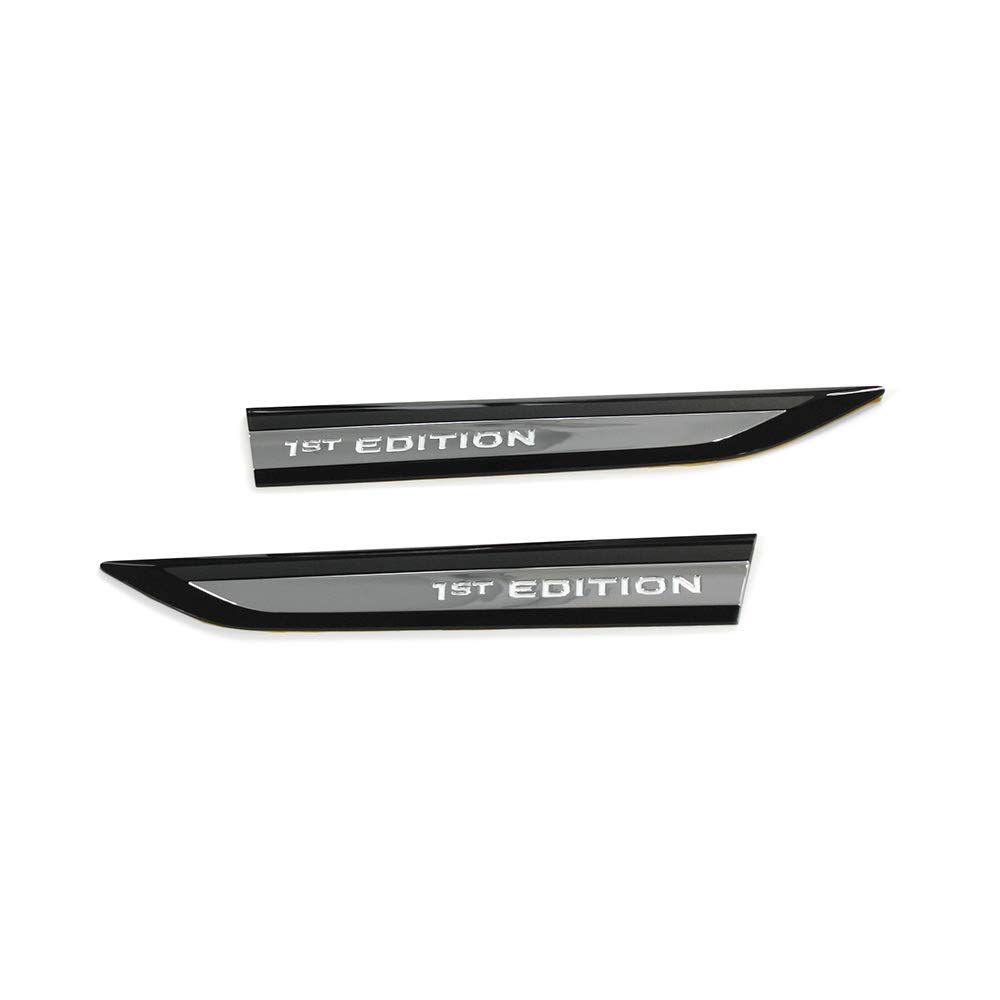 Plaketten 1st Edition Kotflügel seitlich Emblem Logo schwarz chrom Plaketten 1st Edition Kotflügel seitlich Emblem Logo schwarz chrom von Volkswagen
