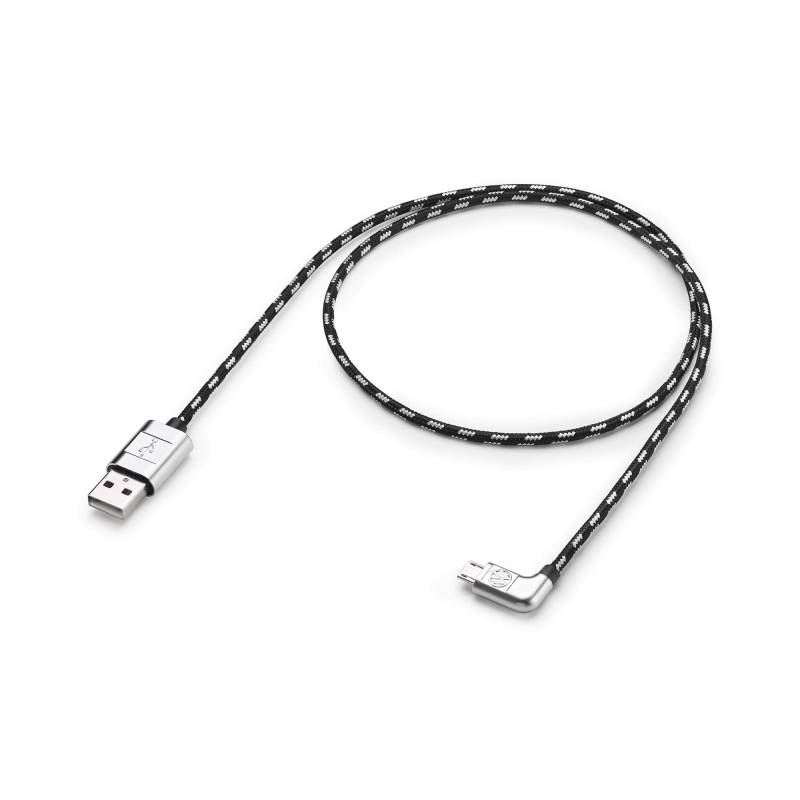 Volkswagen 000051446AF Kabel USB-A auf Micro-USB Premiumkabel 70 cm gewinkelt Ladekabel Datenkabel von Volkswagen