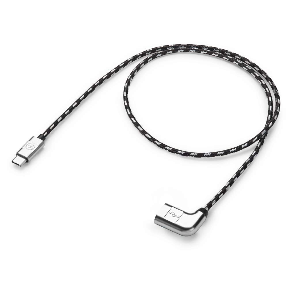 Volkswagen 000051446BD Anschlusskabel Datenkabel Ladekabel USB-C auf USB-A Buchse Adapterkabel Premium Kabel 70cm von Volkswagen