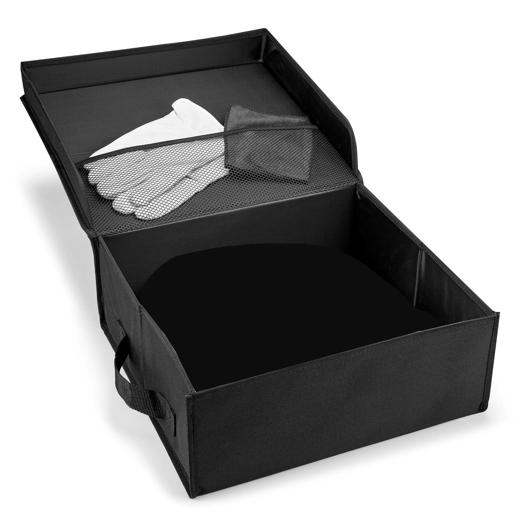 Volkswagen 000054410A Faltbox Aufbewahrungsbox Ladekabel Elektroauto Falttasche Tasche, schwarz [ohne Ladekabel] von Volkswagen