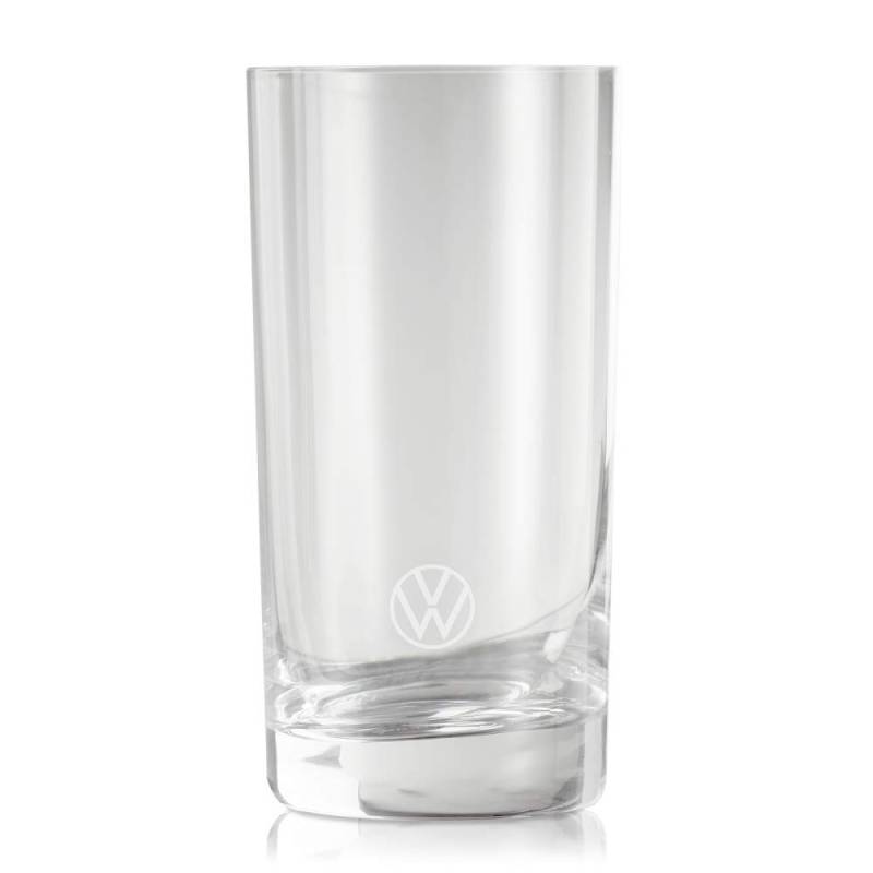 Volkswagen 000069601BT Trinkglas Glas Trinkgefäss Bleikristall, mit neuem VW Logo von Volkswagen