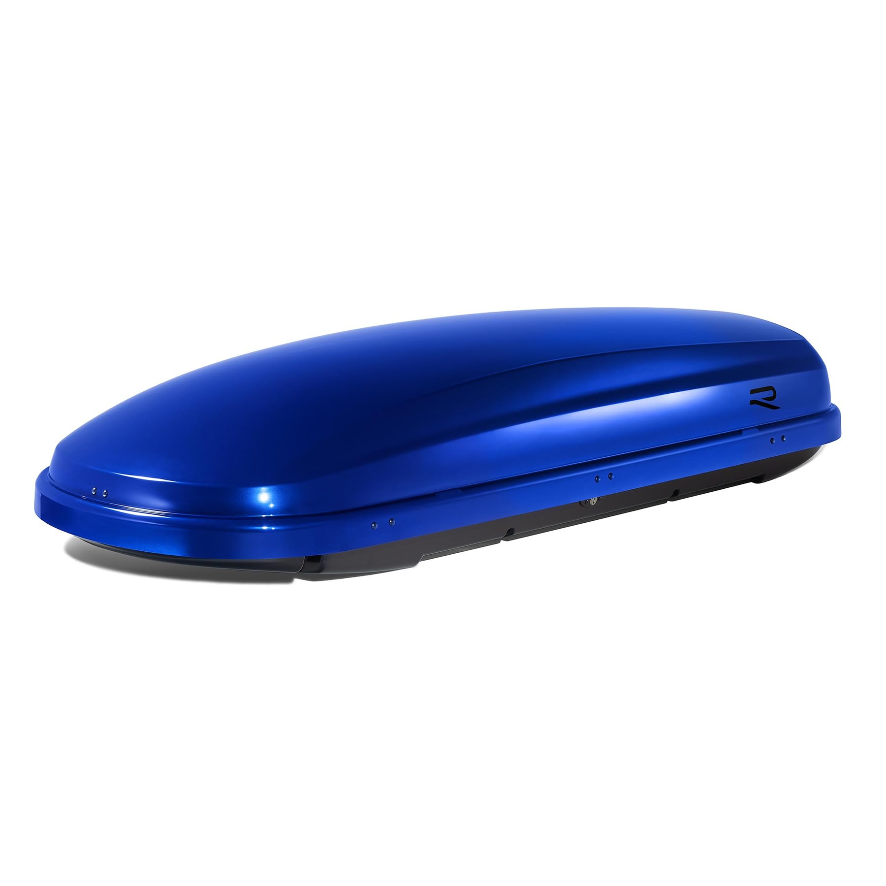 Volkswagen 000071200AN Dachbox R-Edition Dachgepäck 340L Grundträger, blau mit schwarzem R-Logo Volkswagen 000071200AN Dachbox R-Edition Dachgepäck 340L Grundträger, blau mit schwarzem R-Logo von Volkswagen