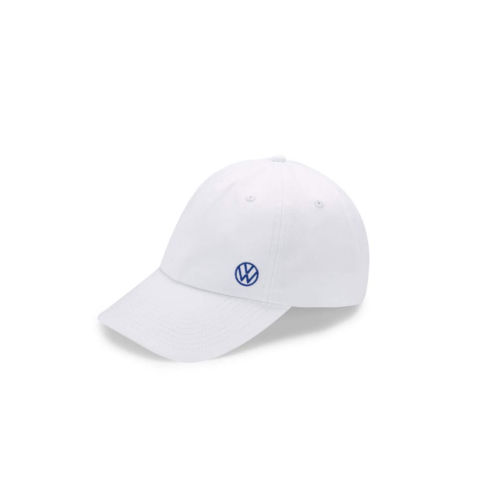 Volkswagen 000084300AT084 Basecap Kappe Cap Baseballcap weiß, mit neuem VW Logo von Volkswagen