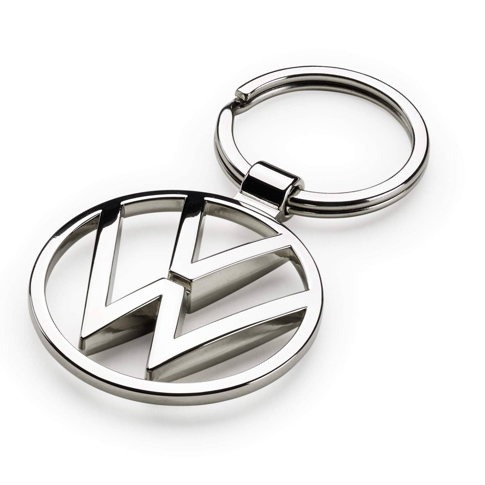 Volkswagen 000087010BN Schlüsselanhänger VW New Metall Keyring Anhänger, Silber Volkswagen 000087010BN Schlüsselanhänger VW New Metall Keyring Anhänger, Silber von Volkswagen