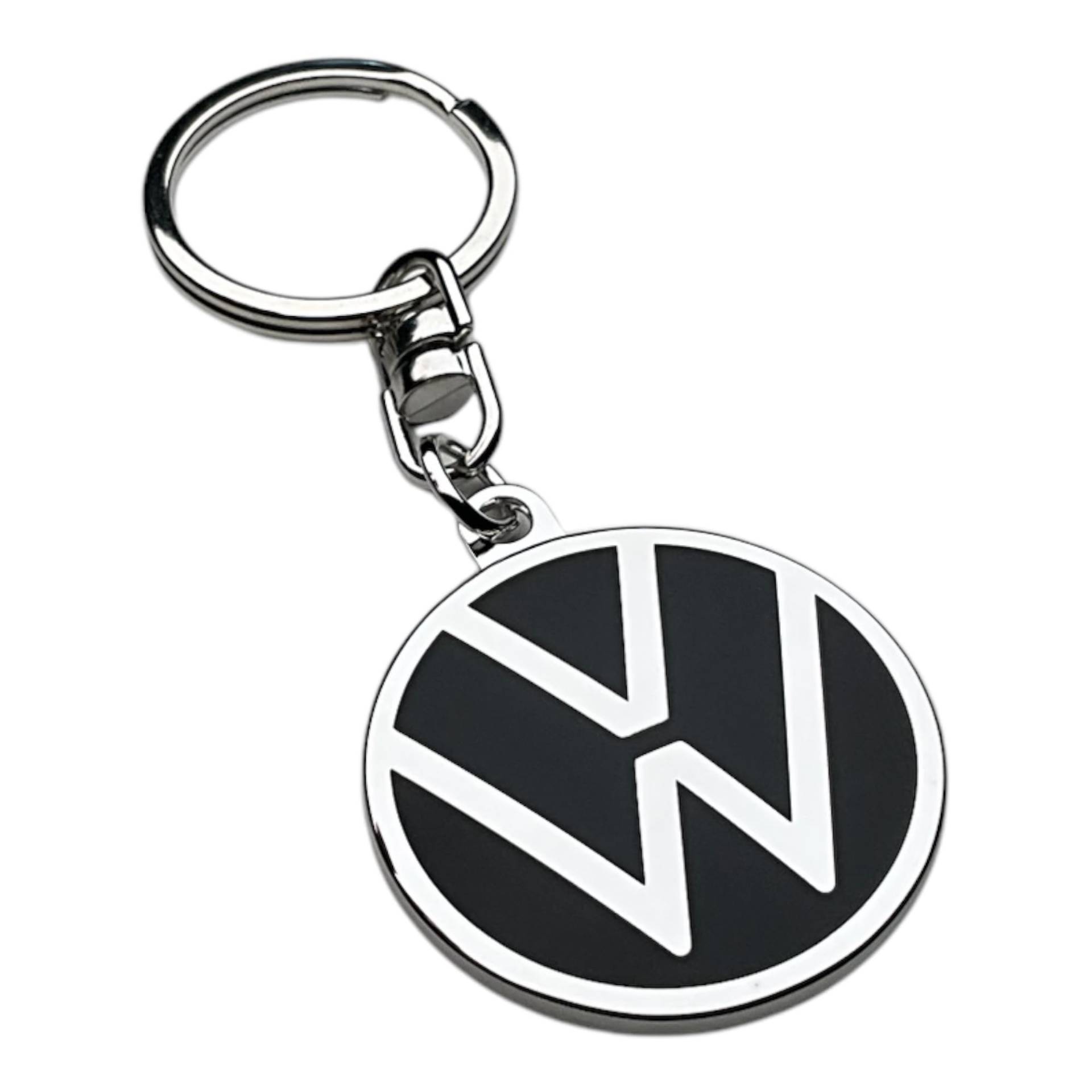 Volkswagen 000087010BQ Schlüsselanhänger mit dem neuem VW Logo, schwarz, Durchmesser 37mm Volkswagen 000087010BQ Schlüsselanhänger mit dem neuem VW Logo, schwarz, Durchmesser 37mm von Volkswagen