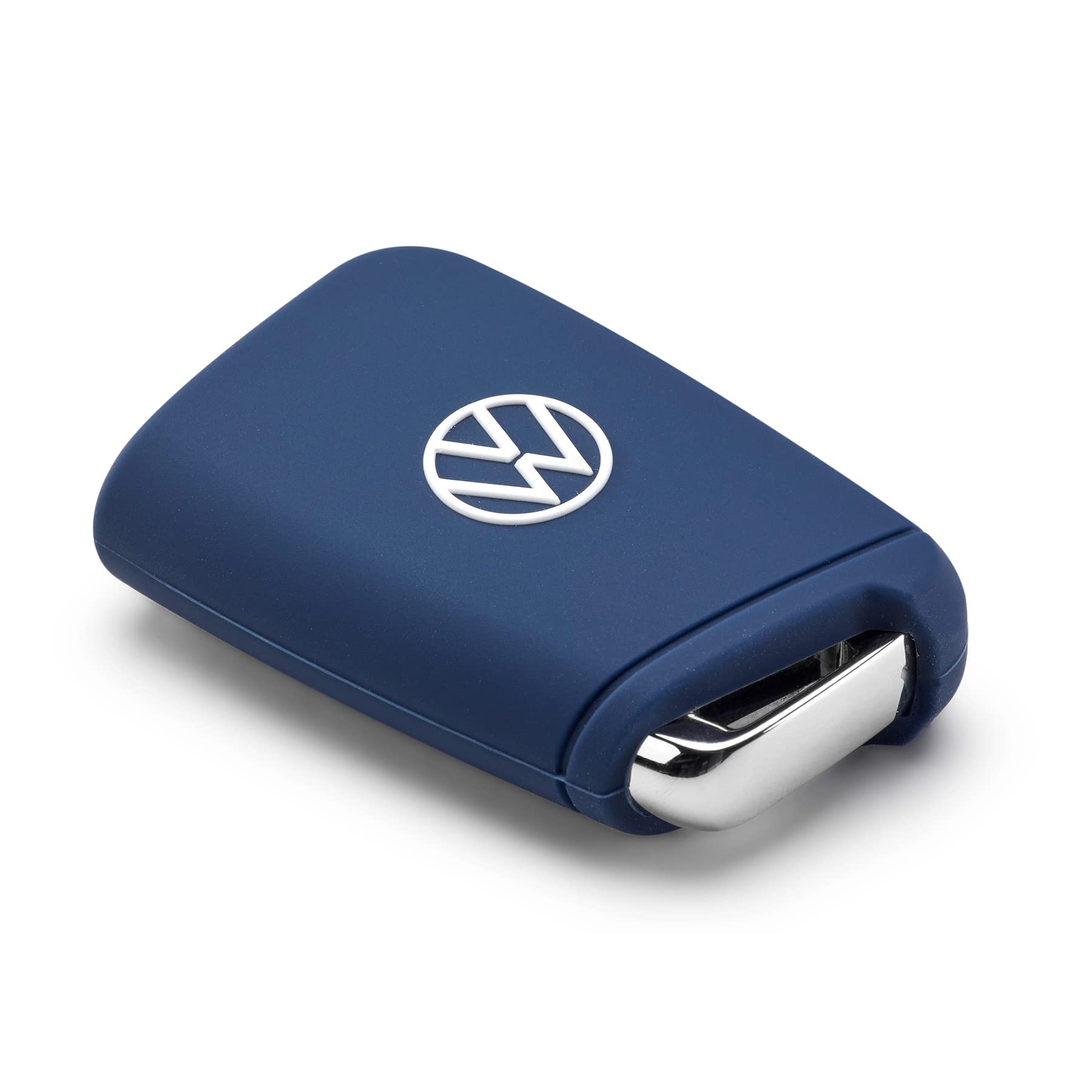 Volkswagen 000087012AN530 Schlüsselhülle Schlüsselcover Schlüsselblende, Silikon, mit VW Logo, blau von Volkswagen