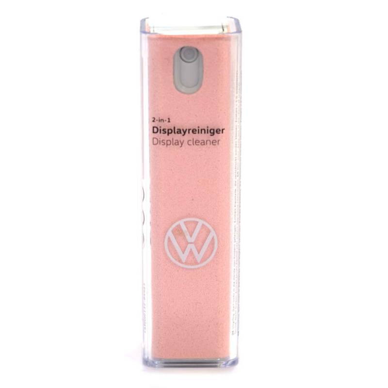 Volkswagen 000096311ADL19 Displayreiniger 2-in-1 Display Mikrofaserhülle Touchscreen, pink von Volkswagen