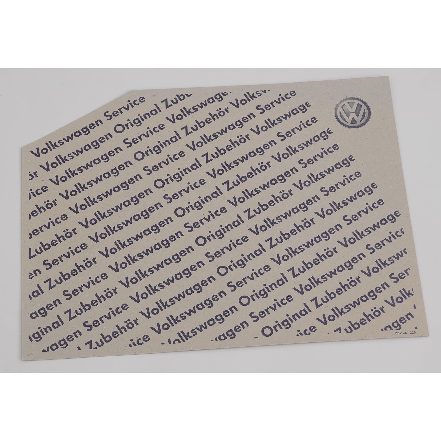 Volkswagen 00V061225 Schutzbelag Einlage Fahrzeuginnenraum Fußraum Bodenschutz, mit Schriftzug Original Zubehör Volkswagen 00V061225 Schutzbelag Einlage Fahrzeuginnenraum Fußraum Bodenschutz, mit Schriftzug Original Zubehör von Volkswagen