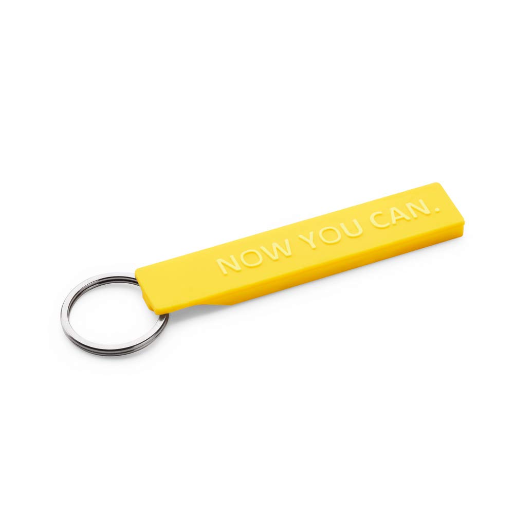 Volkswagen 10A087013 Schlüsselanhänger Now You CAN Keyring Anhänger, gelb Volkswagen 10A087013 Schlüsselanhänger Now You CAN Keyring Anhänger, gelb von Volkswagen