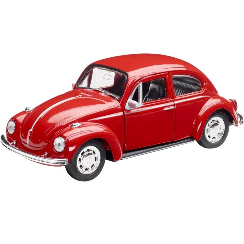 Volkswagen 111087511 Spielzeug Auto Käfer, rot, 12 cm von Volkswagen