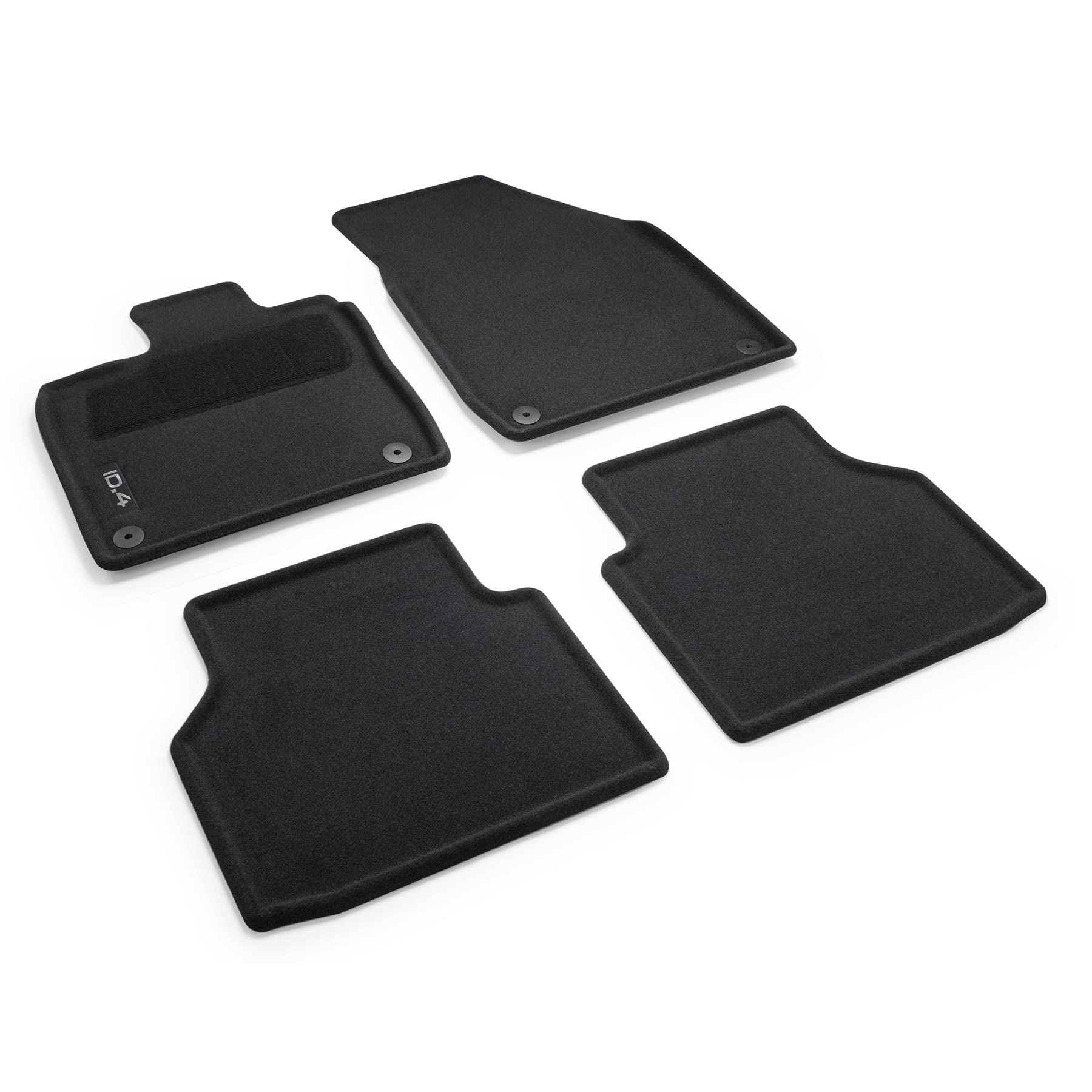 Volkswagen 11B061445WGK Fußmatten Optimat Textilfußmatten 4X Stoffmatten, schwarz, mit ID.4 Schriftzug Volkswagen 11B061445WGK Fußmatten Optimat Textilfußmatten 4X Stoffmatten, schwarz, mit ID.4 Schriftzug von Volkswagen