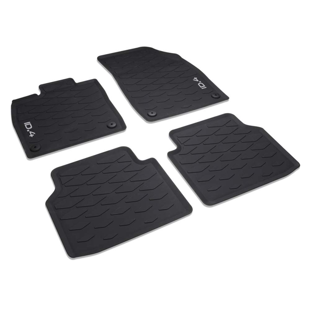 Volkswagen 11B06150082V Gummi Fußmatten Premium Allwettermatten 4X Gummimatten, mit ID.4 Schriftzug Volkswagen 11B06150082V Gummi Fußmatten Premium Allwettermatten 4X Gummimatten, mit ID.4 Schriftzug von Volkswagen