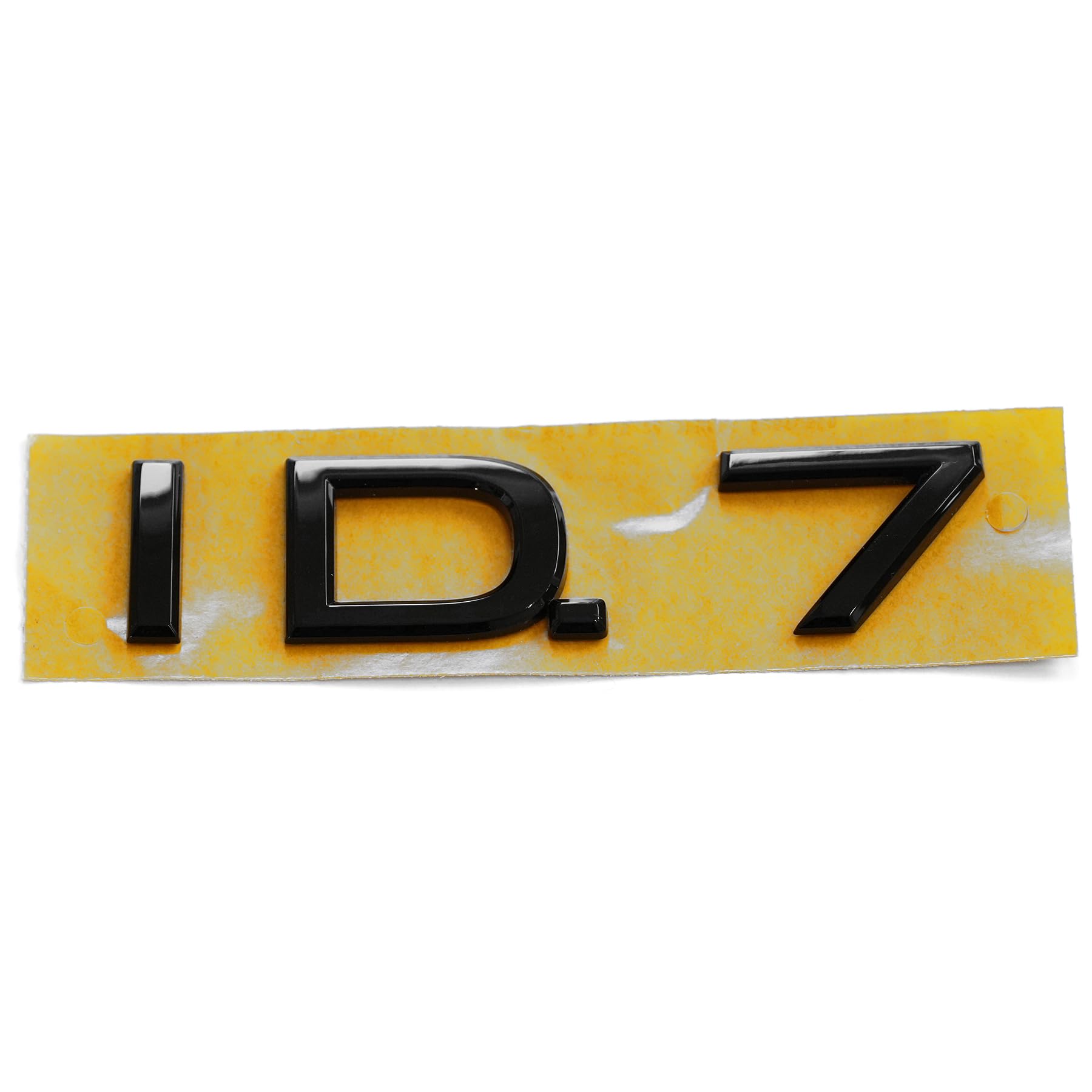 Volkswagen 14A853687B041 Schriftzug ID.7 Aufkleber Emblem Heckklappe Modellbezeichnung Modellschriftzug Logo, schwarz Volkswagen 14A853687B041 Schriftzug ID.7 Aufkleber Emblem Heckklappe Modellbezeichnung Modellschriftzug Logo, schwarz von Volkswagen