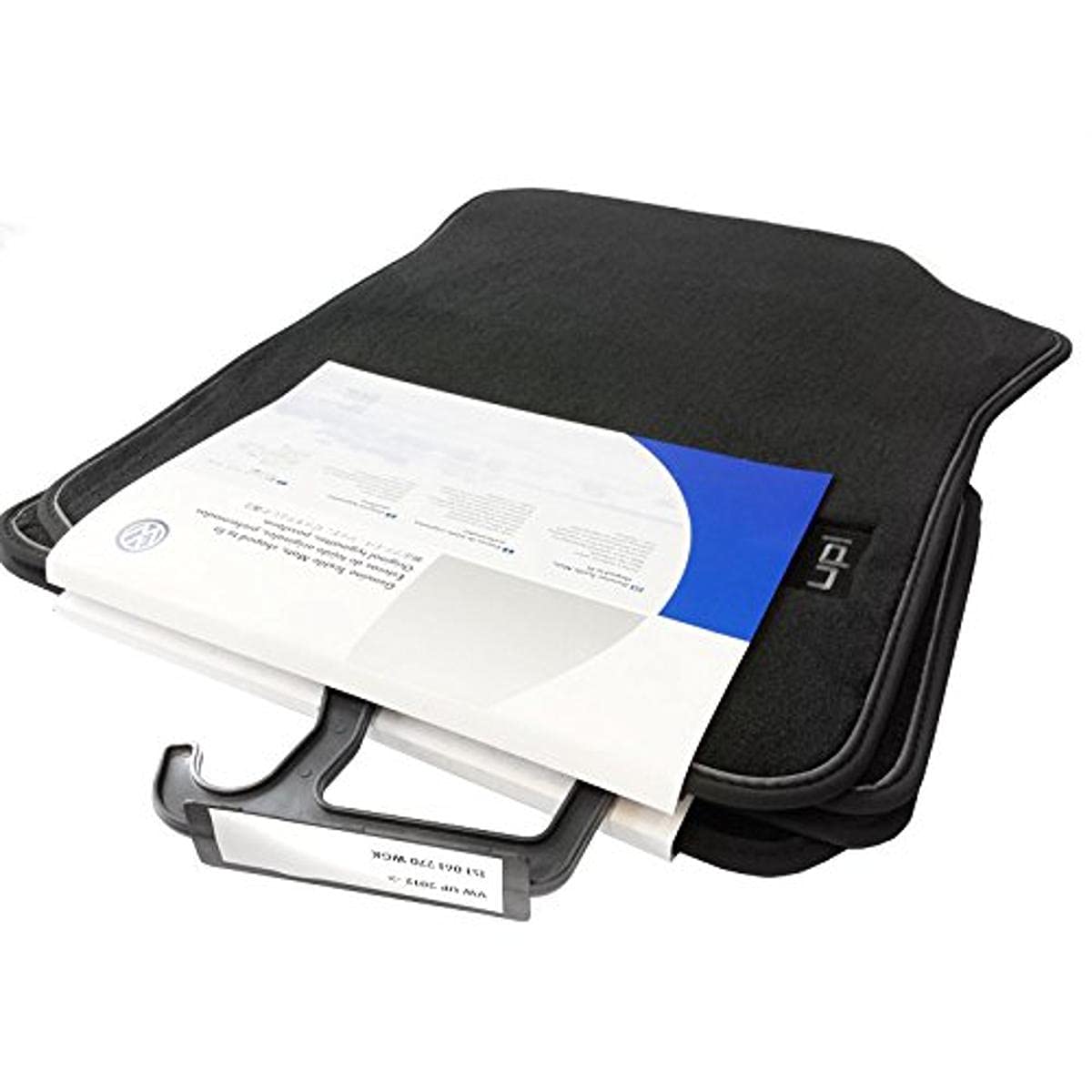 Volkswagen 1S1061270 WGK Premium WGK Velour Bodenmatten Set, Schwarz, 4-tlg Volkswagen 1S1061270 WGK Premium WGK Velour Bodenmatten Set, Schwarz, 4-tlg von Volkswagen