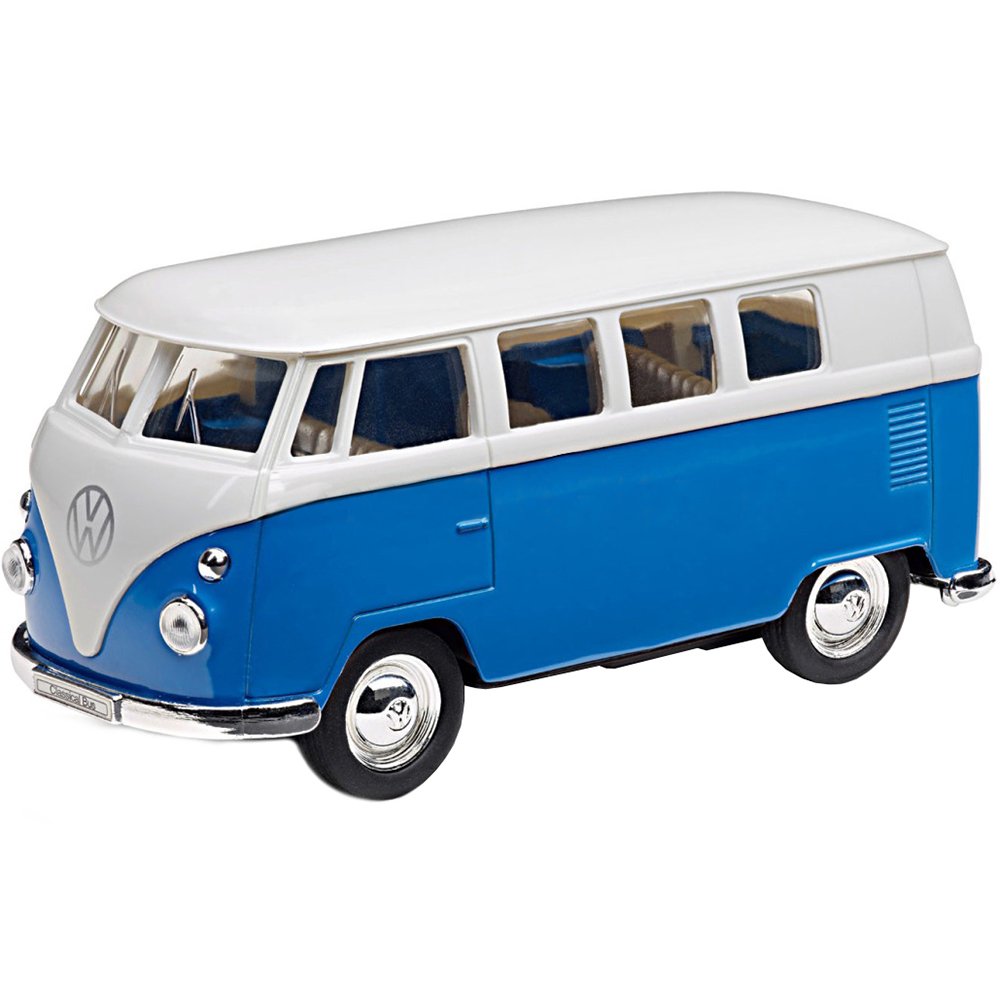 Volkswagen 211087511A Spielzeugauto T1 mit Rückziehfunktion, Blau/Weiß Volkswagen 211087511A Spielzeugauto T1 mit Rückziehfunktion, Blau/Weiß von Volkswagen