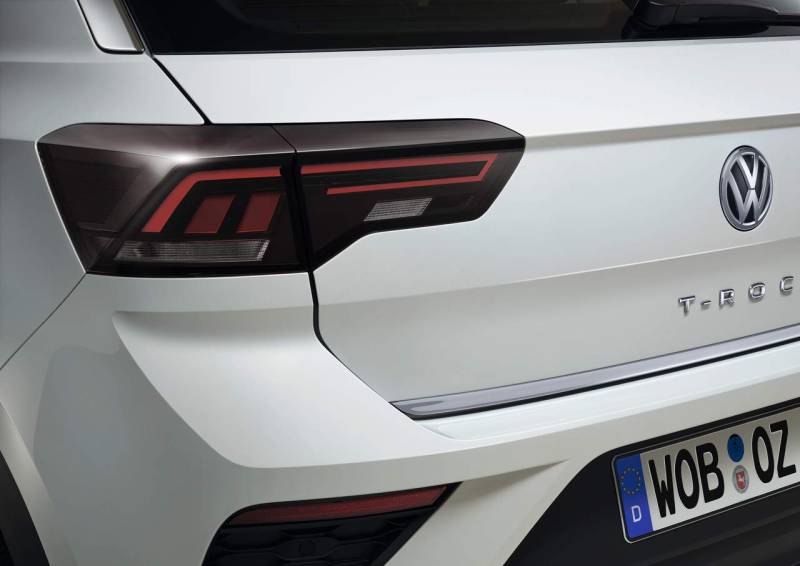 Volkswagen 2GA052200 T-ROC Rückleuchten LED Nachrüstsatz Black Line von Volkswagen
