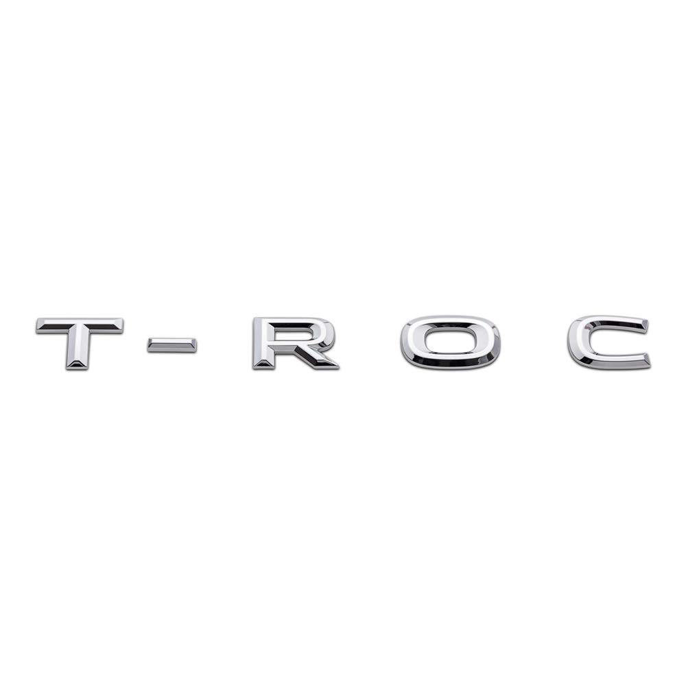 Volkswagen 2GA853687A2ZZ Schriftzug T-Roc hinten Heckklappe Emblem Logo chrom Volkswagen 2GA853687A2ZZ Schriftzug T-Roc hinten Heckklappe Emblem Logo chrom von Volkswagen