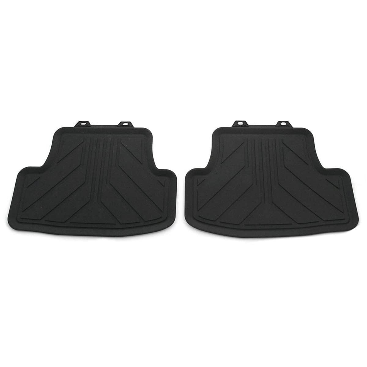 Volkswagen 2GD06151282V Allwetterfußmatten Premium Gummi Fußmatten 2X Gummimatten hinten, schwarz Volkswagen 2GD06151282V Allwetterfußmatten Premium Gummi Fußmatten 2X Gummimatten hinten, schwarz von Volkswagen