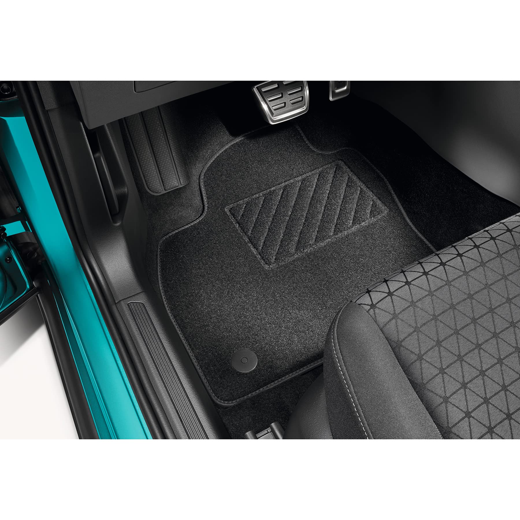 Volkswagen 2GM061404WGK Textilfußmatten Plus-Qualität Velours Fußmatten 4X Stoffmatten, schwarz Volkswagen 2GM061404WGK Textilfußmatten Plus-Qualität Velours Fußmatten 4X Stoffmatten, schwarz von Volkswagen