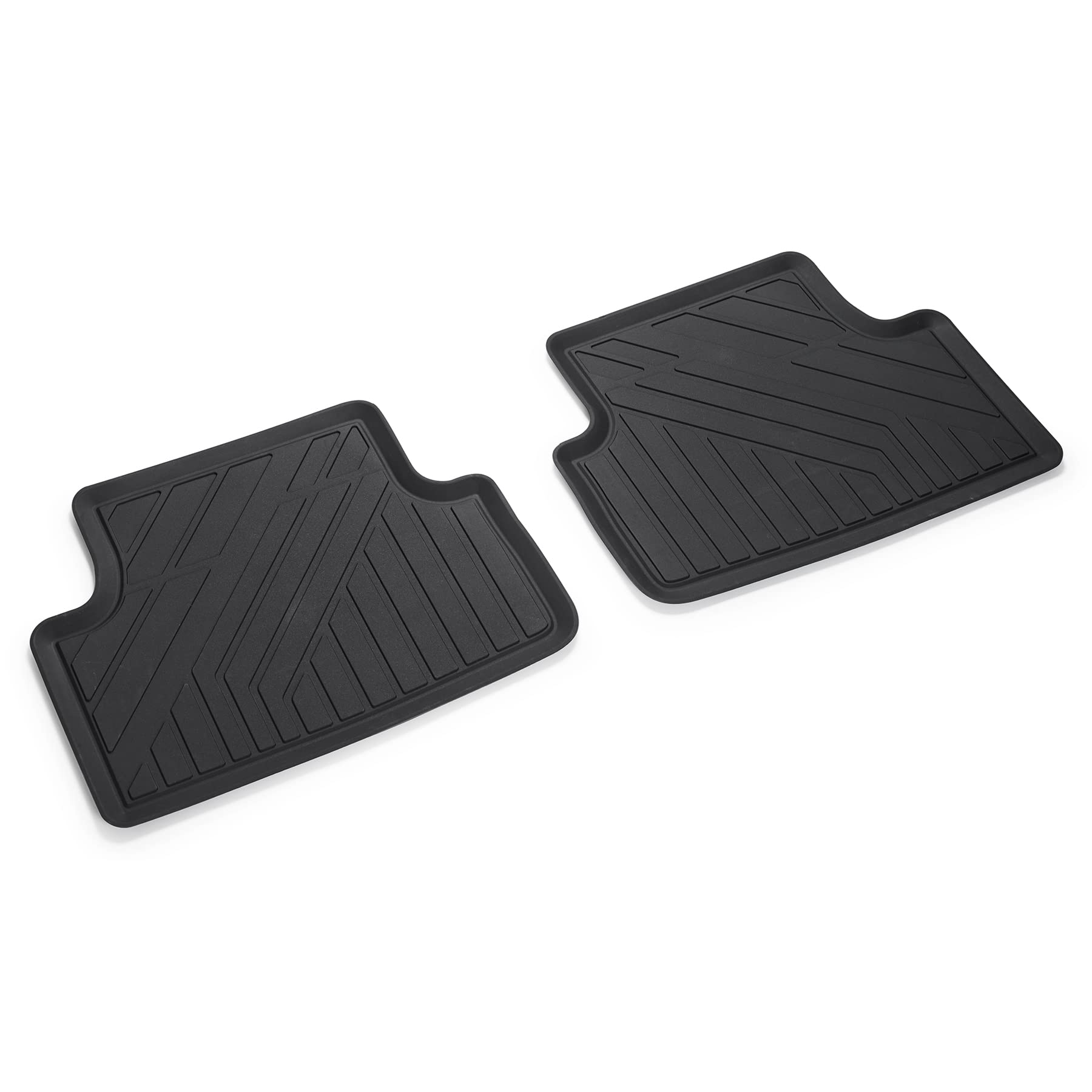 Volkswagen 2GM06151282V Allwetterfußmatten Premium Gummi Fußmatten 2X Gummimatten hinten, schwarz Volkswagen 2GM06151282V Allwetterfußmatten Premium Gummi Fußmatten 2X Gummimatten hinten, schwarz von Volkswagen