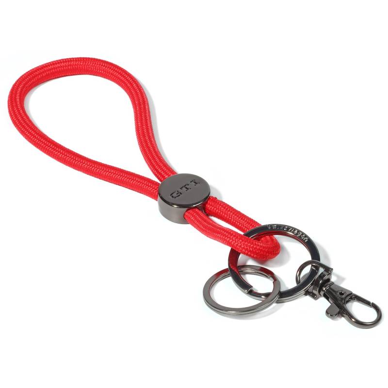 Volkswagen 3A4087010 Schlüsselanhänger GTI Design Logo Anhänger Keyring, rot Volkswagen 3A4087010 Schlüsselanhänger GTI Design Logo Anhänger Keyring, rot von Volkswagen