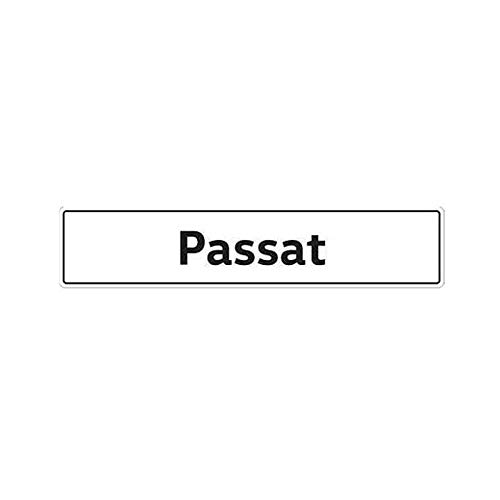 Volkswagen 3AA071801A Kennzeichenschild Nummernschild Kennzeichen Typenschild, mit Passat Schriftzug Volkswagen 3AA071801A Kennzeichenschild Nummernschild Kennzeichen Typenschild, mit Passat Schriftzug von Volkswagen