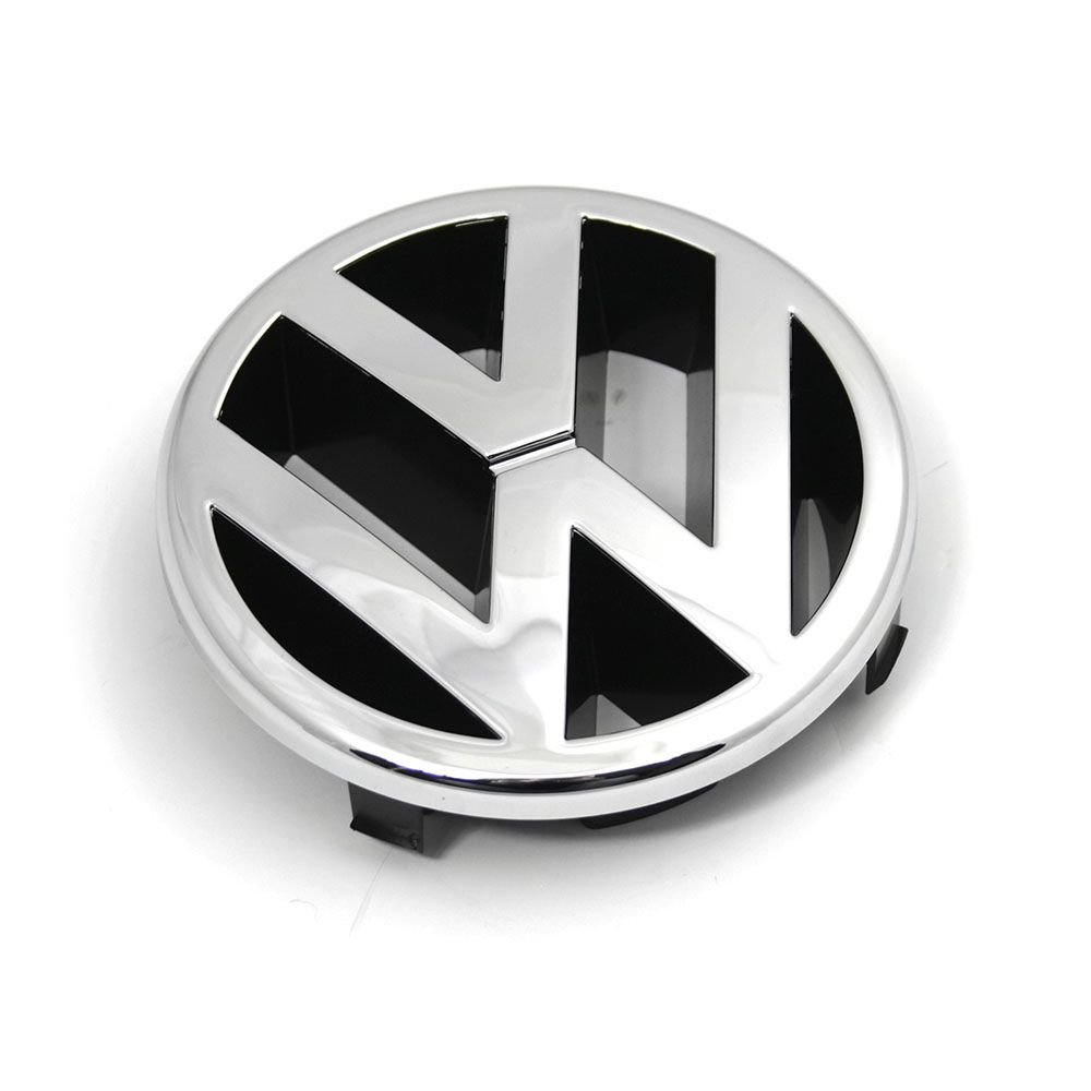 Volkswagen 3B0853601ULM Emblem vorn Kühlergrill Zeichen Grill Logo, chrom/schwarz Volkswagen 3B0853601ULM Emblem vorn Kühlergrill Zeichen Grill Logo, chrom/schwarz von Volkswagen