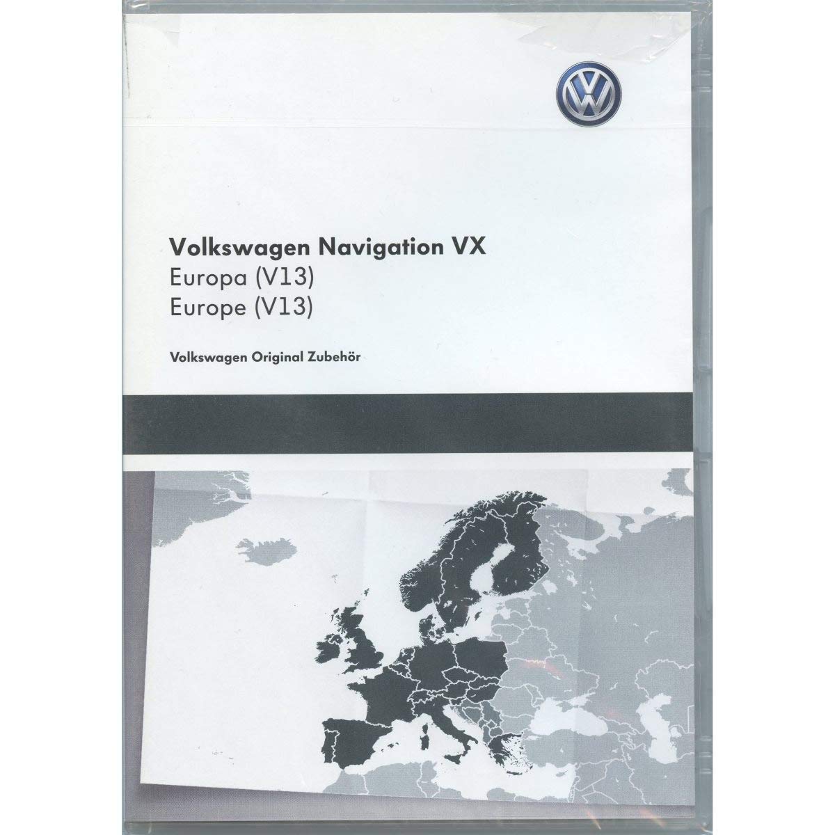 Volkswagen 3C0051859L DVD-ROM für Navigationssystem Europa VX (V13) von Volkswagen