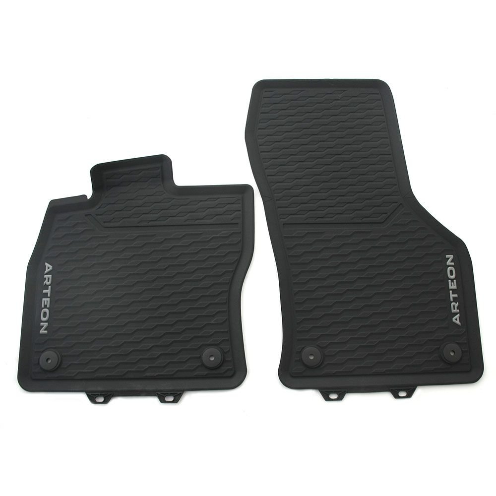 Volkswagen 3G8061502 82V Gummimatten Allwettermatten Original Gummi Fußmatten titanschwarz 2-teilig vorn Volkswagen 3G8061502 82V Gummimatten Allwettermatten Original Gummi Fußmatten titanschwarz 2-teilig vorn von Volkswagen