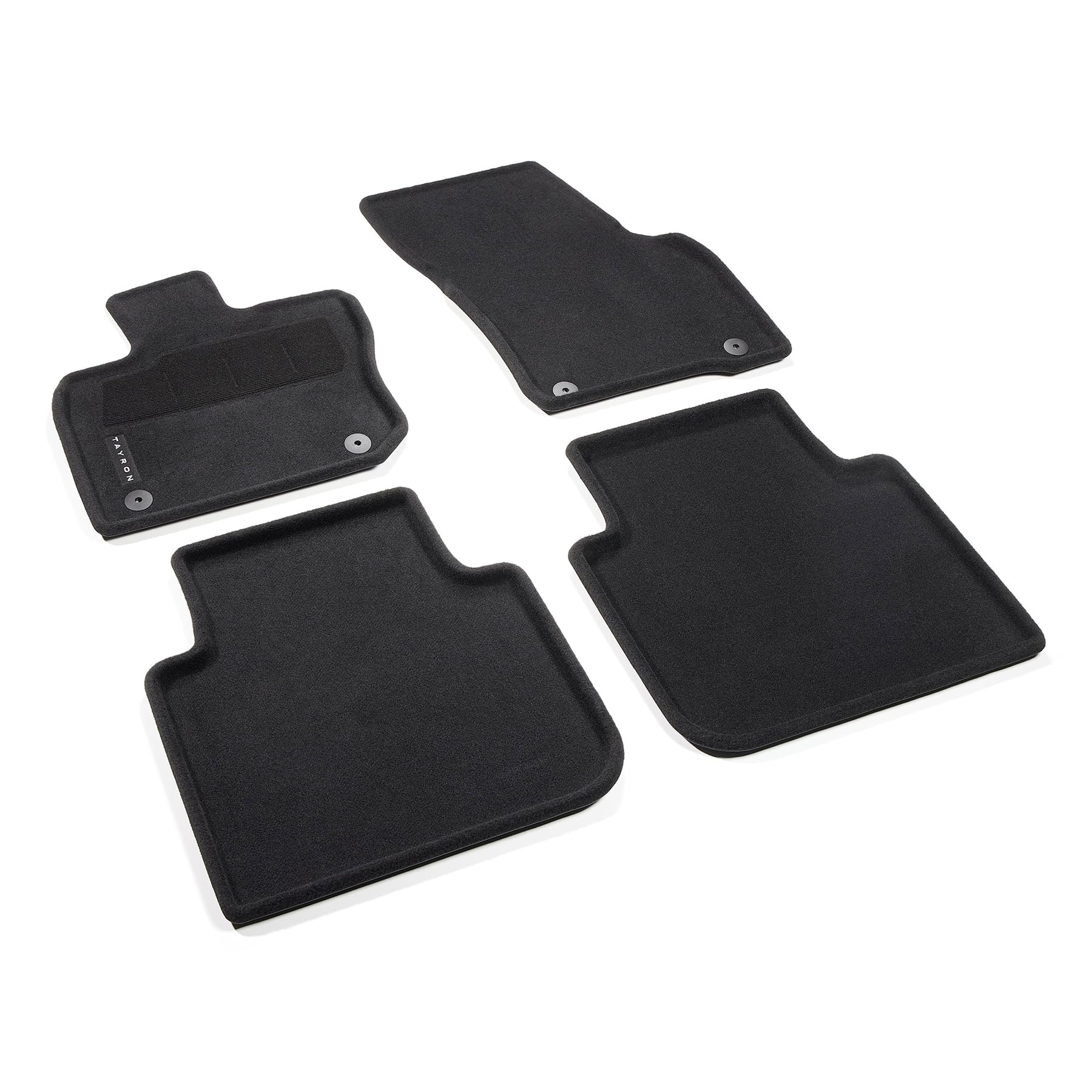 Volkswagen 57L061445WGK Fußmatten Optimat Textilfußmatten 4X Stoffmatten schwarz, mit Tayron Schriftzug Volkswagen 57L061445WGK Fußmatten Optimat Textilfußmatten 4X Stoffmatten schwarz, mit Tayron Schriftzug von Volkswagen