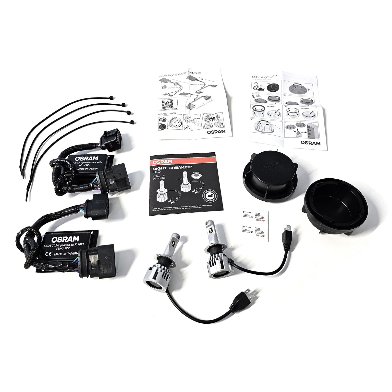Volkswagen 5G0052005D Abblendlicht Scheinwerferlampen H7-LED zur Nachrüstung von Halogenbeleuchtung Volkswagen 5G0052005D Abblendlicht Scheinwerferlampen H7-LED zur Nachrüstung von Halogenbeleuchtung von Volkswagen