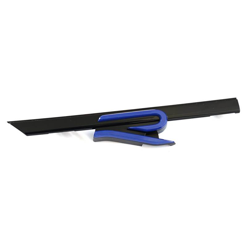 Volkswagen 5H0853679REBY Schriftzug R-Modell Kühlergrill Emblem Logo Plakette Clip, schwarz/blau von Volkswagen