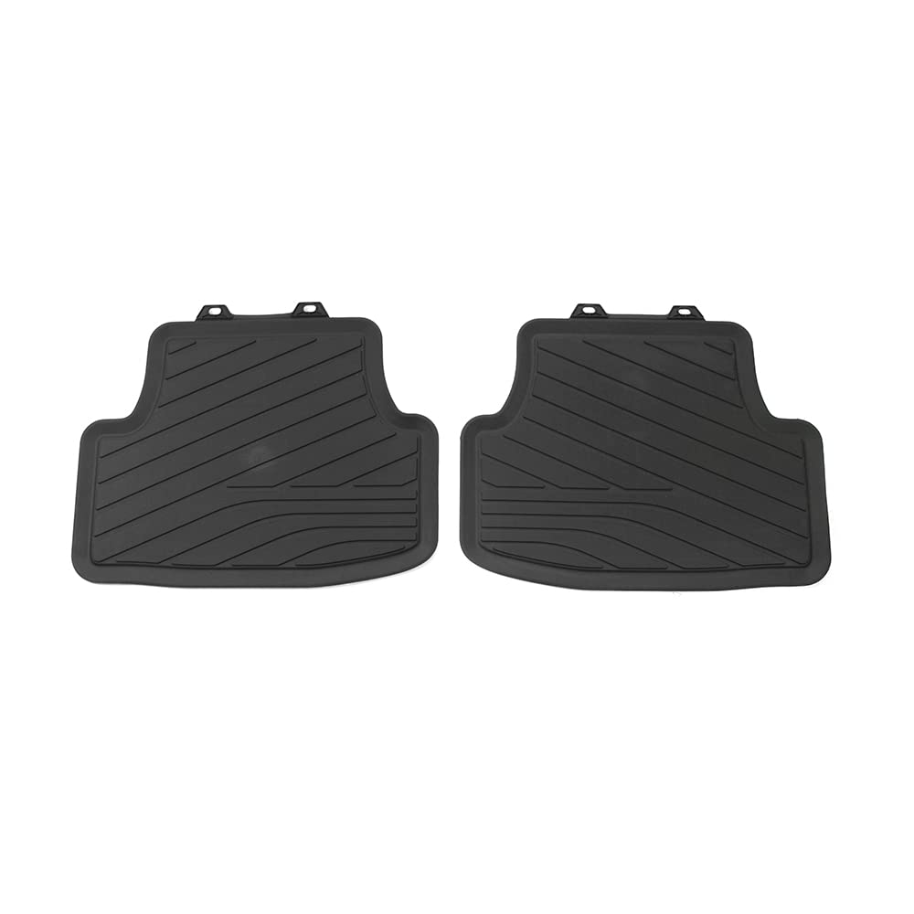 Volkswagen 5H906151282V Gummi Fußmatten Premium Allwettermatten 2X Gummimatten hinten, schwarz, nur für Variant/Alltrack Volkswagen 5H906151282V Gummi Fußmatten Premium Allwettermatten 2X Gummimatten hinten, schwarz, nur für Variant/Alltrack von Volkswagen