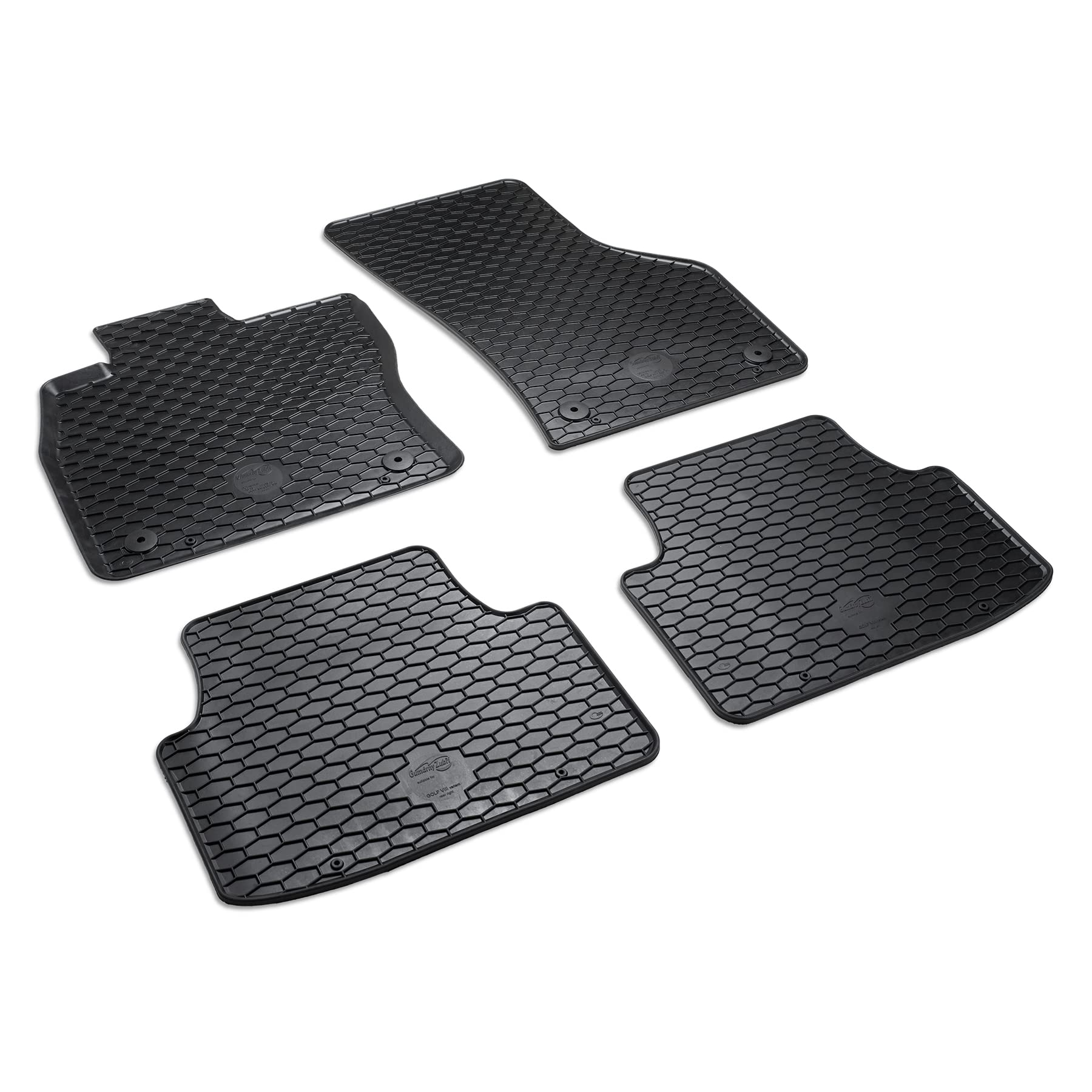 Volkswagen 5H9061550A041 Gummi Fußmatten Plus 4X Gummimatten Allwetterfußmatten, schwarz, nur für Variant/Alltrack, nur für Mild-Hybrid Volkswagen 5H9061550A041 Gummi Fußmatten Plus 4X Gummimatten Allwetterfußmatten, schwarz, nur für Variant/Alltrack, nur für Mild-Hybrid von Volkswagen