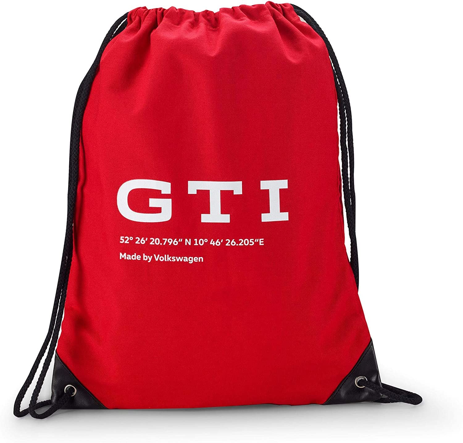 Volkswagen 5HV087318A Turnbeutel Sportbeutel Rucksack Tasche, GTI Design, rot Volkswagen 5HV087318A Turnbeutel Sportbeutel Rucksack Tasche, GTI Design, rot von Volkswagen