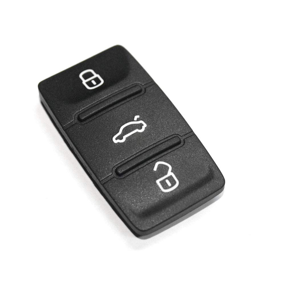 Volkswagen 5K0837095 Tastenabdeckung Schlüssel Zündschlüssel Symboleinsatz 3 Tasten von Volkswagen