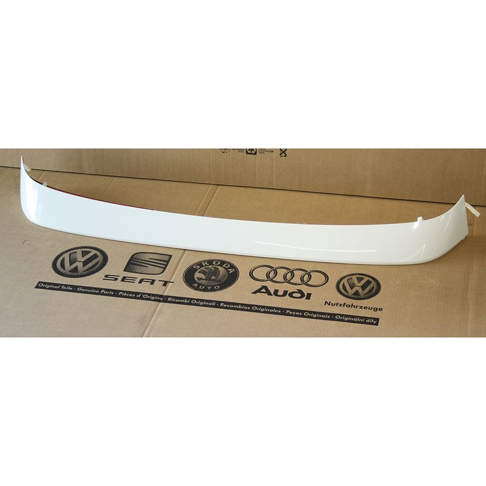 Volkswagen 5NA071644C9A Dachkanten Spoiler Sport Tuning Heckspoiler Dachspoiler Pure White von Volkswagen