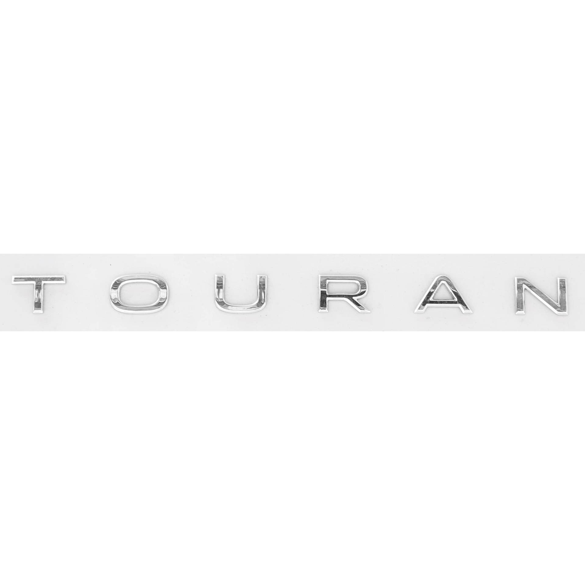Volkswagen 5TA853687A2ZZ Schriftzug Touran Aufkleber Emblem Heckklappe Logo, Chrom glänzend Volkswagen 5TA853687A2ZZ Schriftzug Touran Aufkleber Emblem Heckklappe Logo, Chrom glänzend von Volkswagen