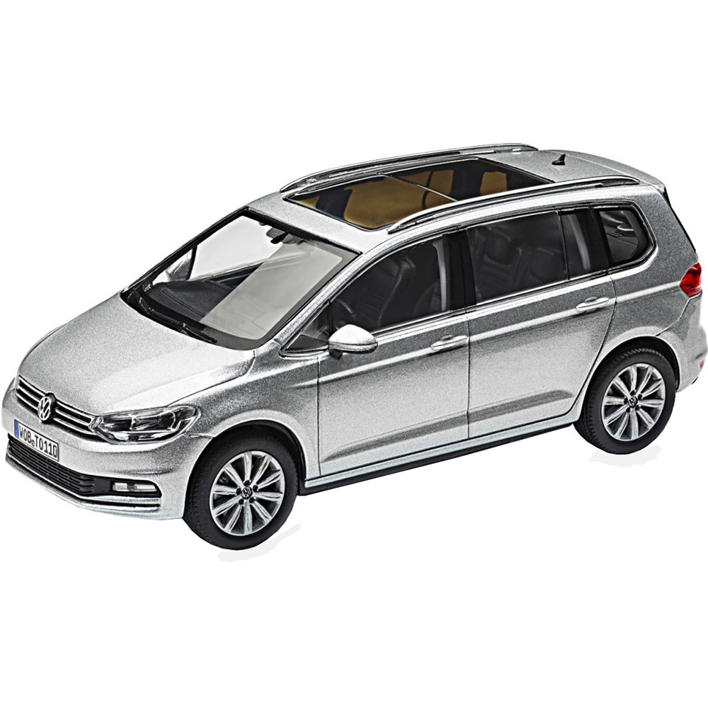 Volkswagen 5TB099300A7W Modellauto Touran Mqb 1:43, Reflexsilber Metallic von Volkswagen