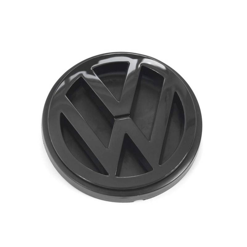 Volkswagen 701853601AC Zeichen Heckklappe Emblem Logo, schwarz, KOMPATIBLE MIT Auto von Volkswagen