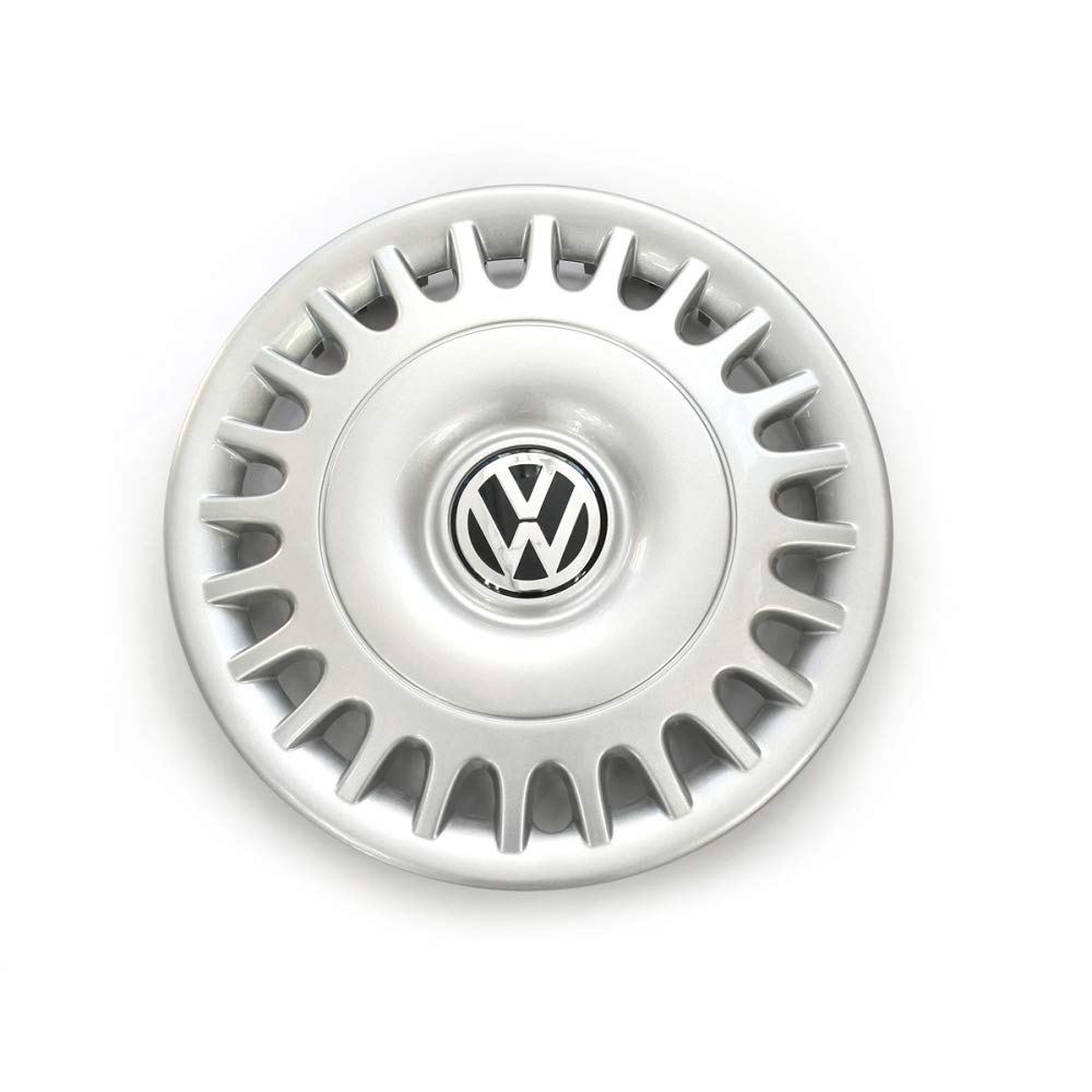 Volkswagen 7D0601147A091 Radkappe (1 Stück) Radzierblende 15 Zoll Radblende Stahlfelge von Volkswagen