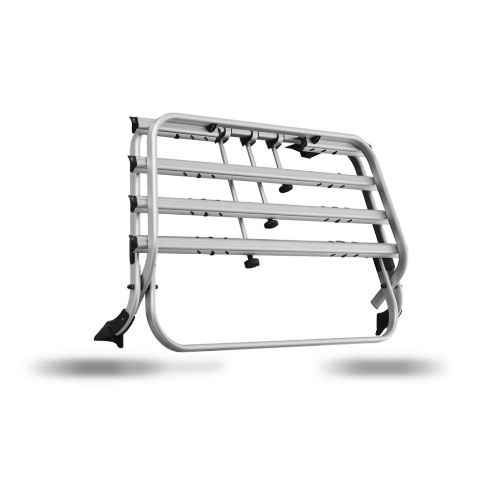 Volkswagen 7E0071104B Fahrradträger Heckträger, für bis zu Vier Fahrräder, auch für elektrische Heckklappe Komfort (PR-Code 3RP) von Volkswagen
