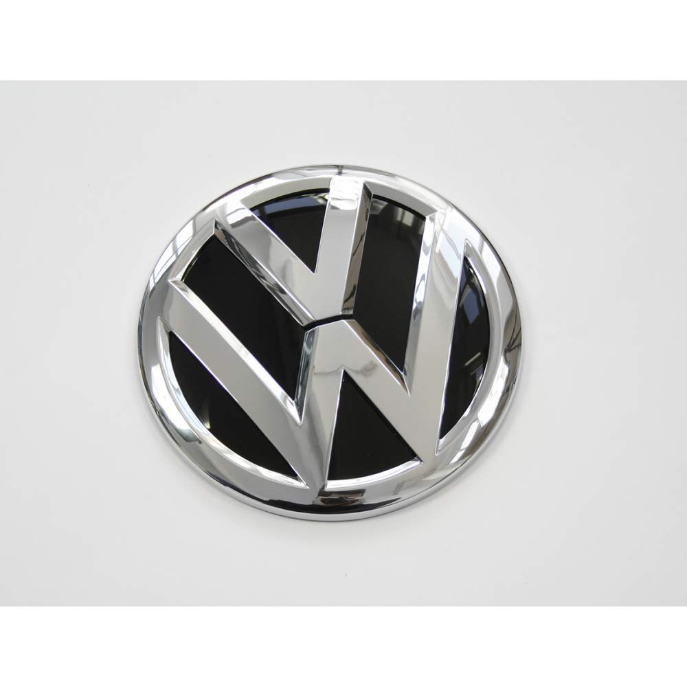 Volkswagen 7E0853630DDPJ Emblem Heckklappe Logo Zeichen Chrom, nur für Fahrzeuge mit Heckklappe von Volkswagen