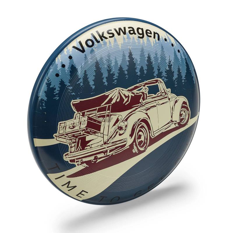 Volkswagen 7E9050523 Wurfscheibe, Heritage Kollektion, Käfer Cabriolet Motiv von Volkswagen