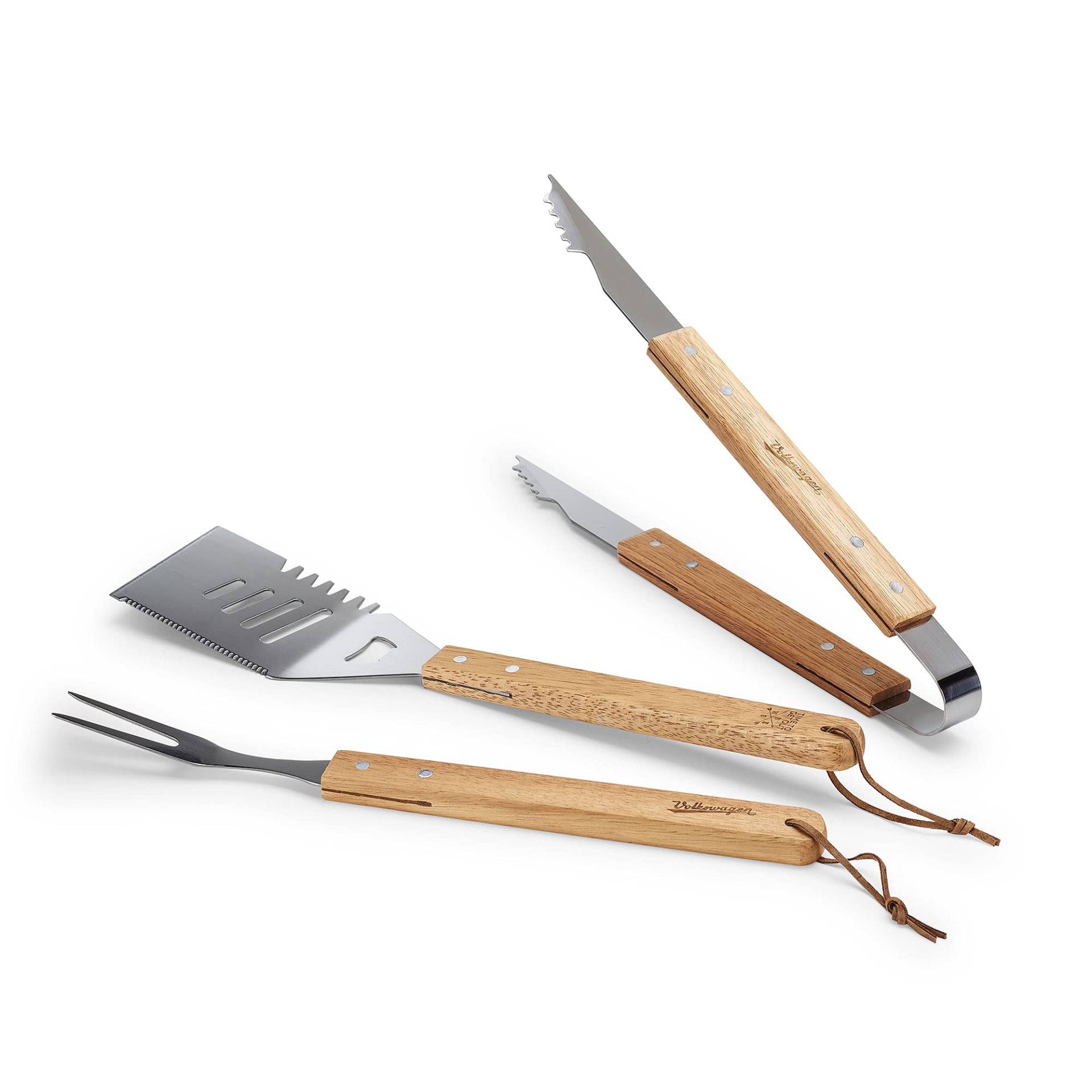 Volkswagen 7E9069607 Grillbesteck Holz Edelstahl Grill Cutlery, Heritage Kollektion Volkswagen 7E9069607 Grillbesteck Holz Edelstahl Grill Cutlery, Heritage Kollektion von Volkswagen
