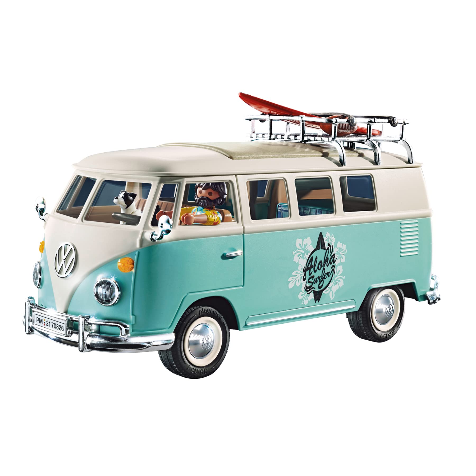 Volkswagen 7E9087511D Spielzeugauto T1 Camper Bulli Modellauto, Heritage Kollektion, türkis Volkswagen 7E9087511D Spielzeugauto T1 Camper Bulli Modellauto, Heritage Kollektion, türkis von Volkswagen